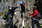 83 Prisca assaggia la Ferrata del Centenario